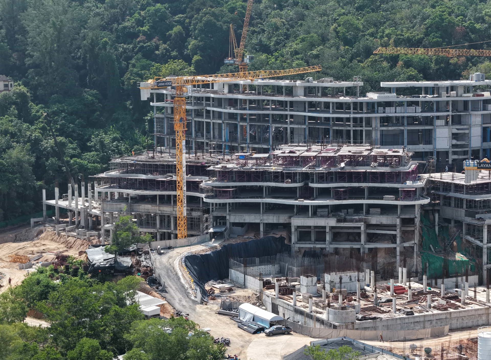 Layan Verde construction progress · 27 July 2026 · view 4